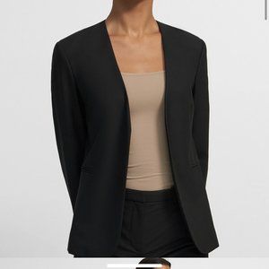 Theory Black Lindrayia Blazer in Wool
